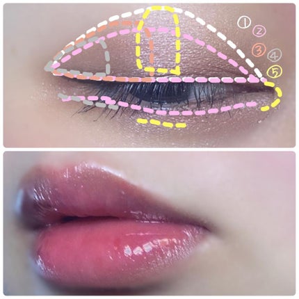 【旧品】パーフェクトスタイリストアイズ/キャンメイク/アイシャドウパレットを使ったクチコミ(6枚目)