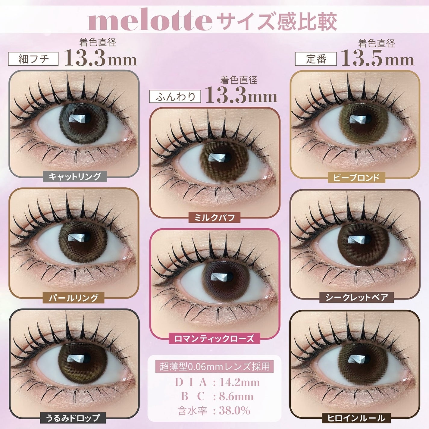 melotte 1day/melotte/ワンデー(1DAY)カラコンを使ったクチコミ(2枚目)