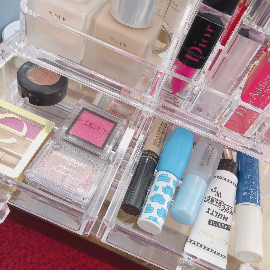 あやてぃー on LIPS 「私のコスメ収納です(^-^)⊃⌒♡゛買いに行くのが面倒!って人..」(2枚目)
