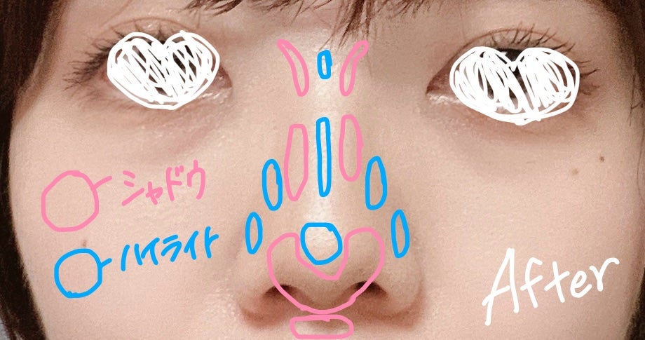 グロウアップコントゥアパレット/upink/パウダーハイライトを使ったクチコミ(5枚目)