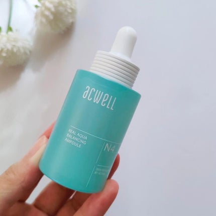 リアル アクア バランシング アンプル/ACWELL/美容液を使ったクチコミ(5枚目)