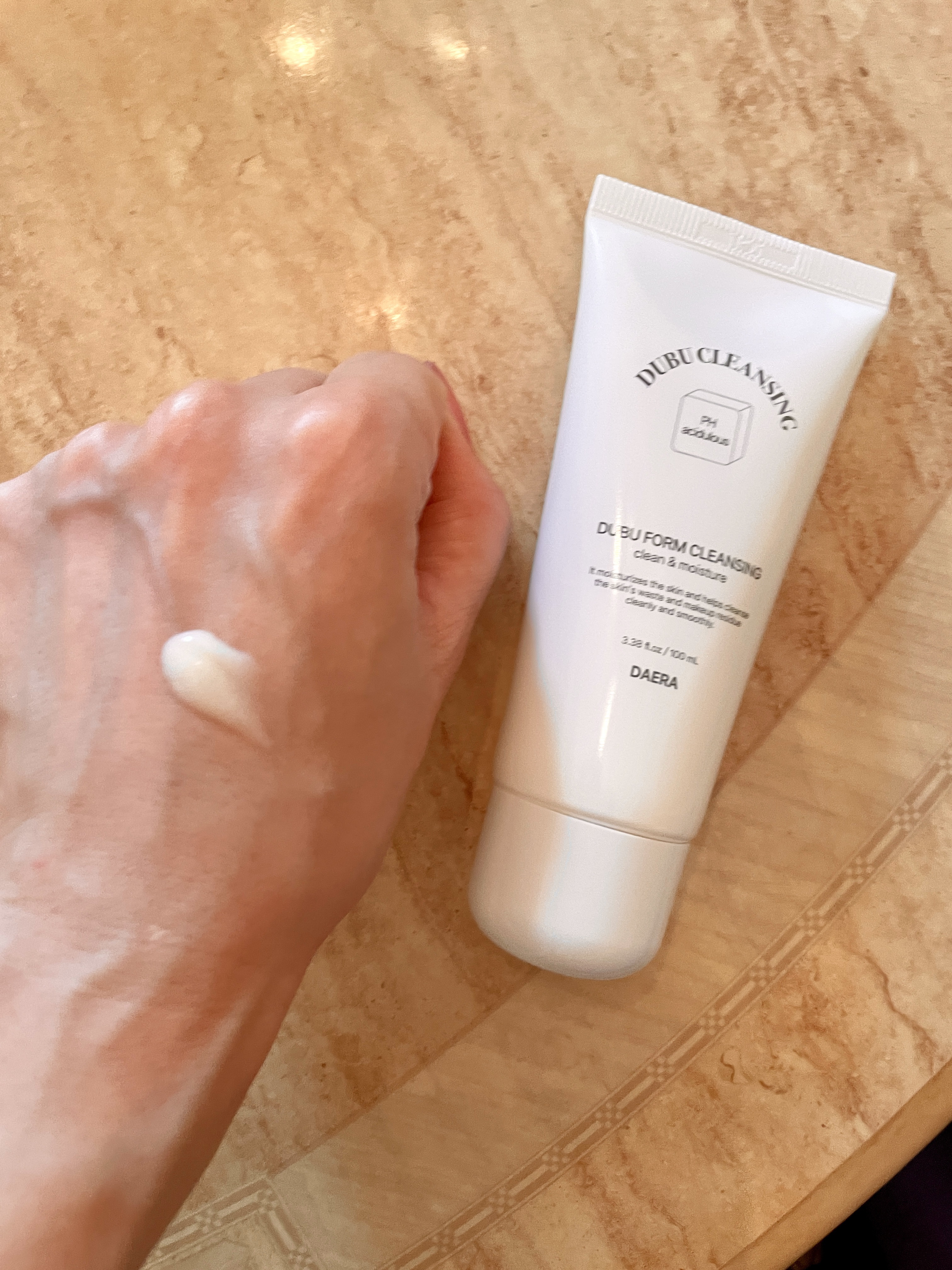 豆腐クレンジングフォーム/DAERA/洗顔フォームを使ったクチコミ（1枚目）