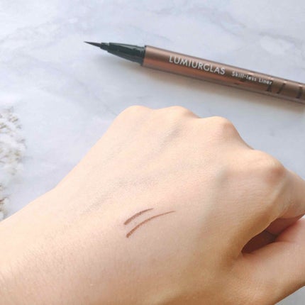 スキルレスライナー/LUMIURGLAS/リキッドアイライナーを使ったクチコミ(3枚目)