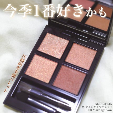 アディクション ザ アイシャドウ パレット/ADDICTION/アイシャドウパレットを使ったクチコミ(1枚目)