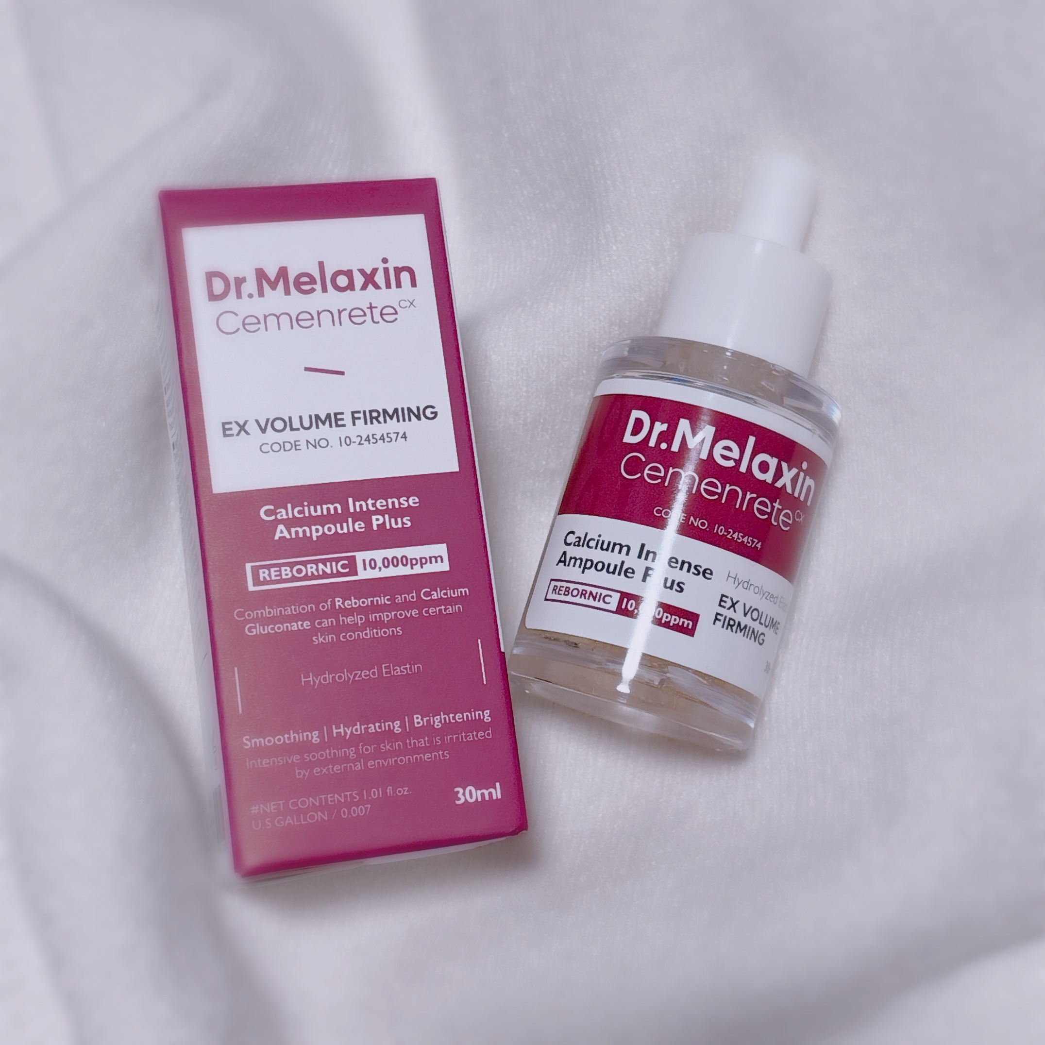 Cemenrete Calcium Intense Ampoule/Dr.Melaxin/美容液を使ったクチコミ（1枚目）