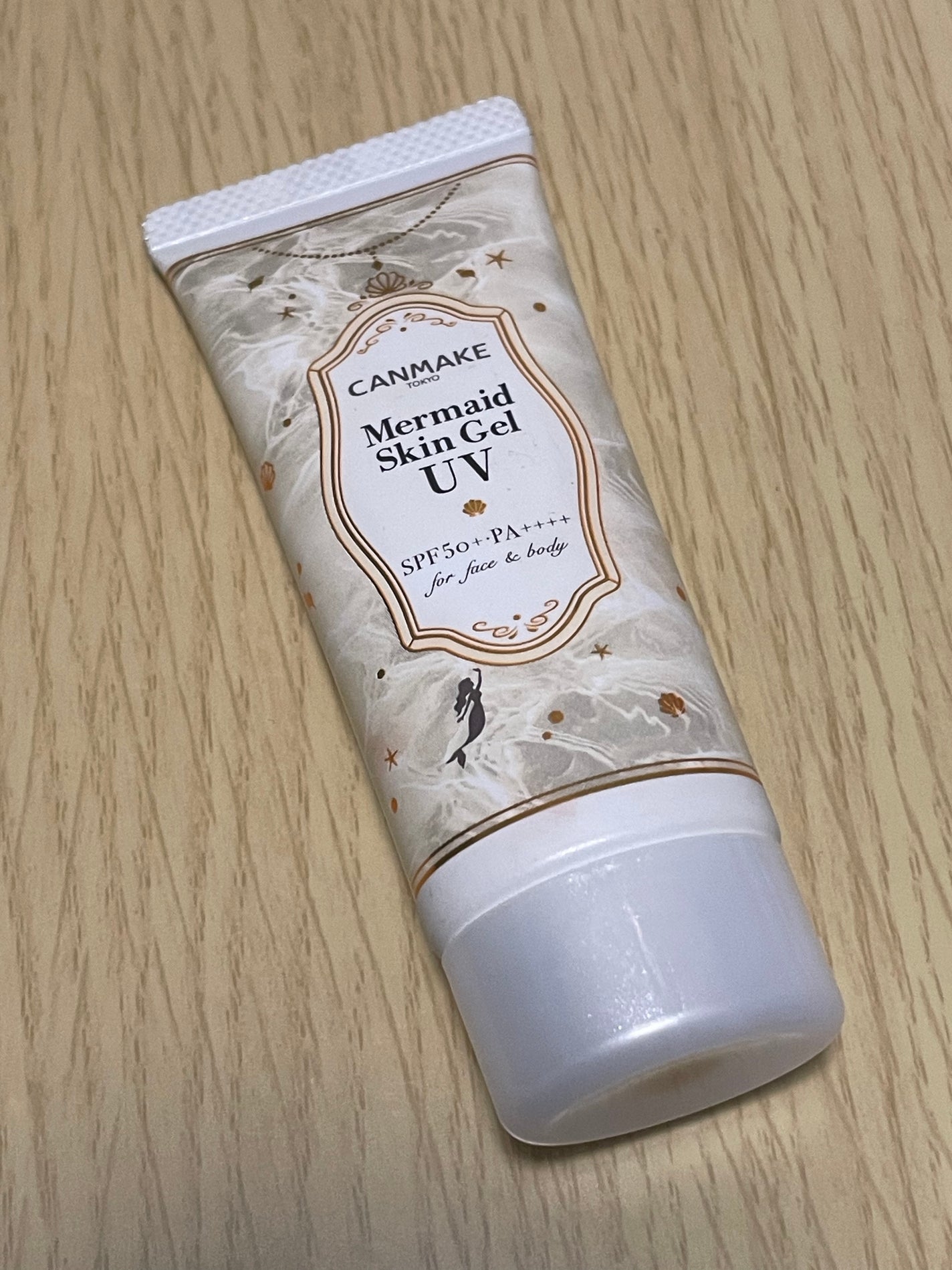 マーメイドスキンジェルUV/キャンメイク/日焼け止めジェルを使ったクチコミ(1枚目)