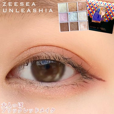 🎀大人っぽブリックレッドメイク

▶️ZEESEA 
大英博物館 エジプトシリーズ 　アイシャドウパレット１６色　クレオパトラ
unleashiaグリッターペディアアイパレット
N°1オールオブグリッタ