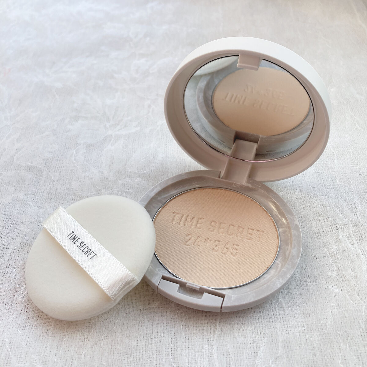 ミネラル 薬用プレストパウダー/TIME SECRET/プレストパウダーを使ったクチコミ（3枚目）