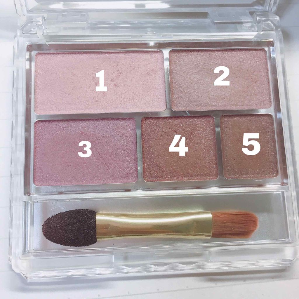 パーフェクトマルチアイズ/キャンメイク/アイシャドウパレットを使ったクチコミ（2枚目）