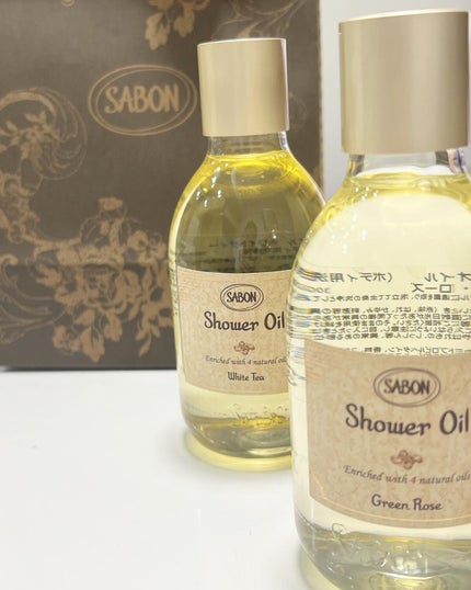 シャワーオイル グリーン・ローズ /SABON/ボディソープを使ったクチコミ(1枚目)