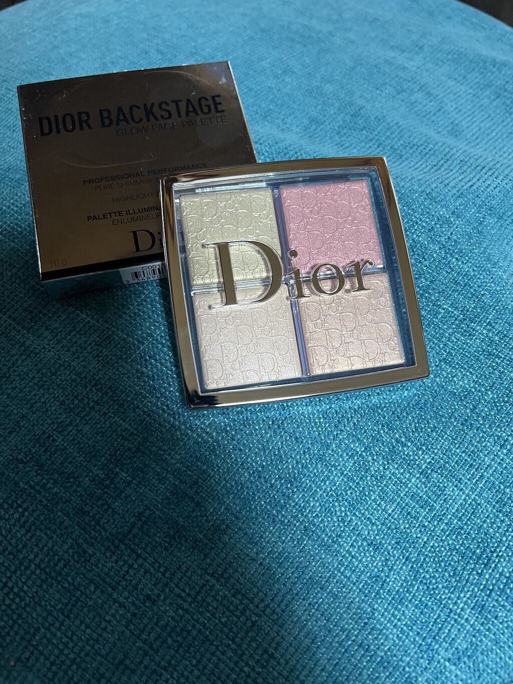 ディオール バックステージ フェイス グロウ パレット/Dior/ハイライトを使ったクチコミ（1枚目）