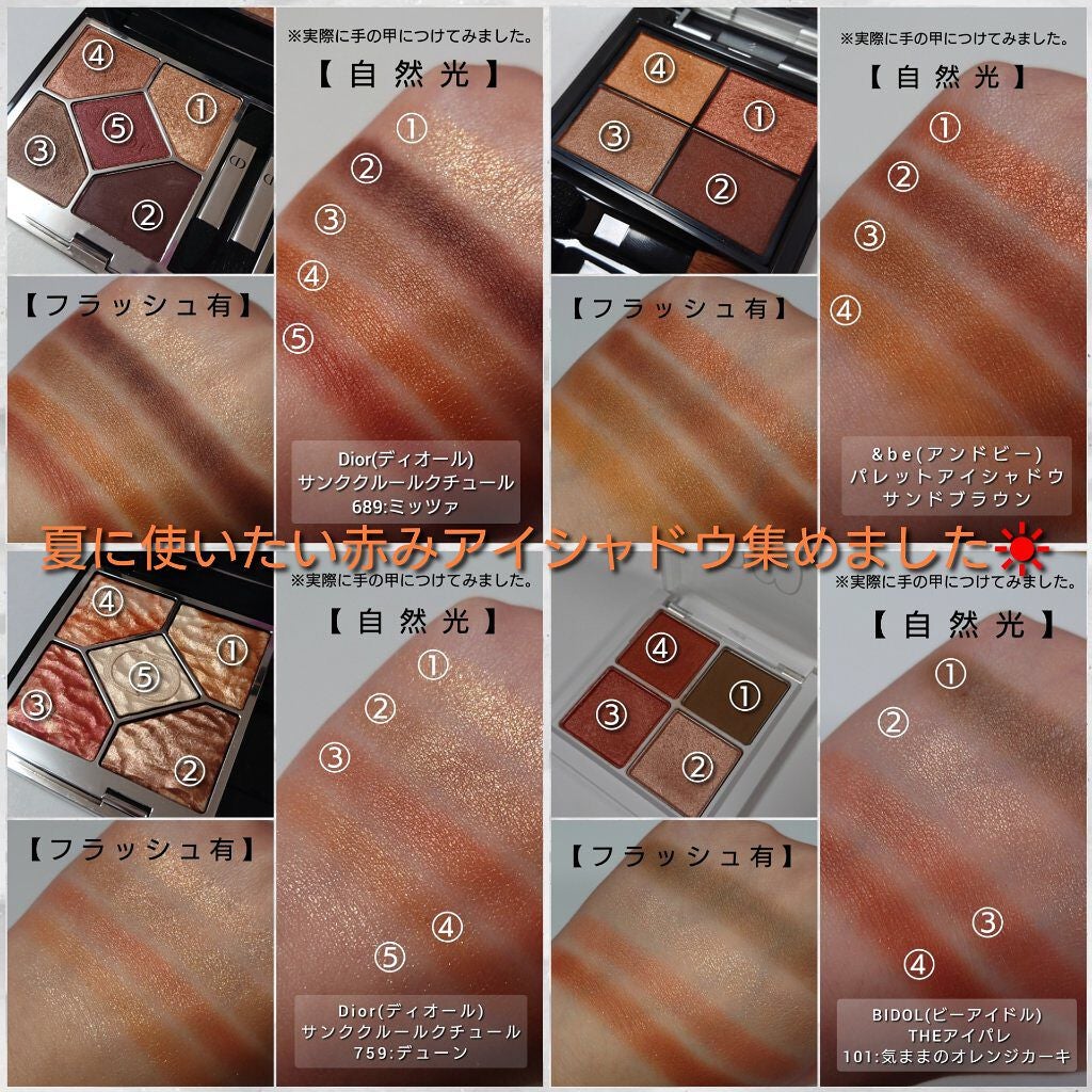 【旧】サンク クルール クチュール/Dior/アイシャドウパレットを使ったクチコミ(6枚目)