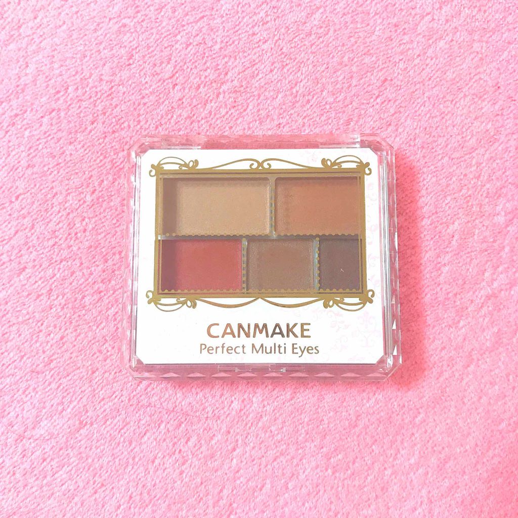 パーフェクトマルチアイズ/キャンメイク/アイシャドウパレットを使ったクチコミ（1枚目）