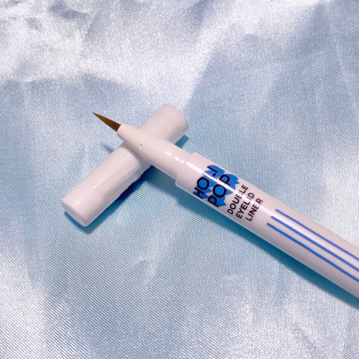 HOLI POP 二重ライナー/HOLIKA HOLIKA/リキッドアイライナーを使ったクチコミ(3枚目)