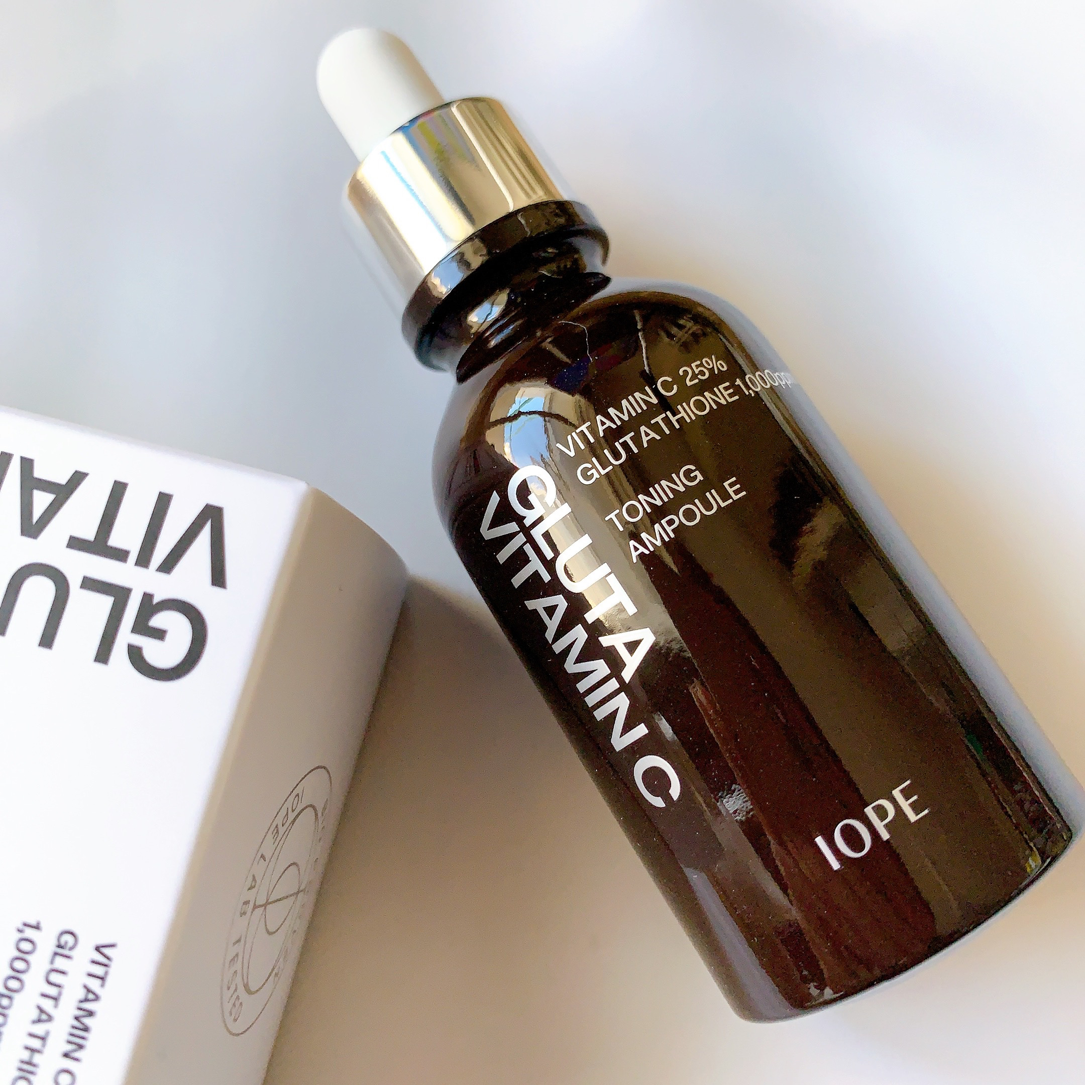 グルタ ビタミンC トーニング アンプル/IOPE/美容液を使ったクチコミ（1枚目）