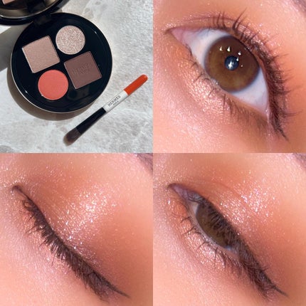 オンブル ドゥ エルメス パレット クワテュール/エルメス/アイシャドウパレットを使ったクチコミ(4枚目)