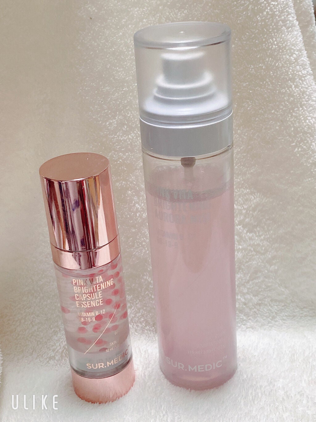 ピンクビタブライトニングオーロラミスト/SUR.MEDIC/ミスト状化粧水を使ったクチコミ(1枚目)