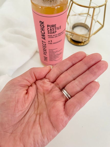ザ・パーフェクトアンカー ピンクグレープフルーツ #3/THE PERFECT ANCHOR/ボディソープを使ったクチコミ(3枚目)