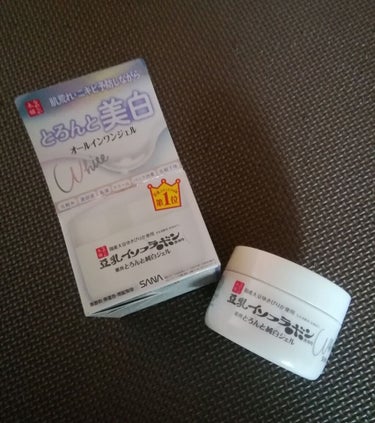 とろんと濃ジェル 薬用美白 N/なめらか本舗/オールインワン化粧品を使ったクチコミ（2枚目）