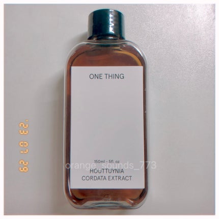 ドクダミ化粧水/ONE THING/化粧水を使ったクチコミ(1枚目)