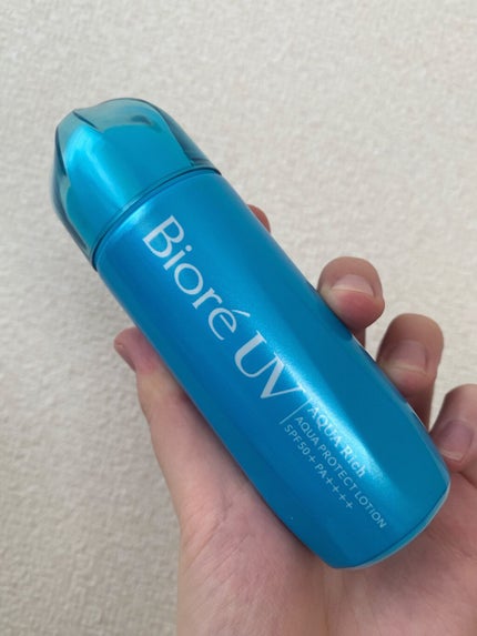ビオレUVアクアリッチ アクアプロテクトローション(水層パックUV)/ビオレ/日焼け止め・UVケアを使ったクチコミ(1枚目)