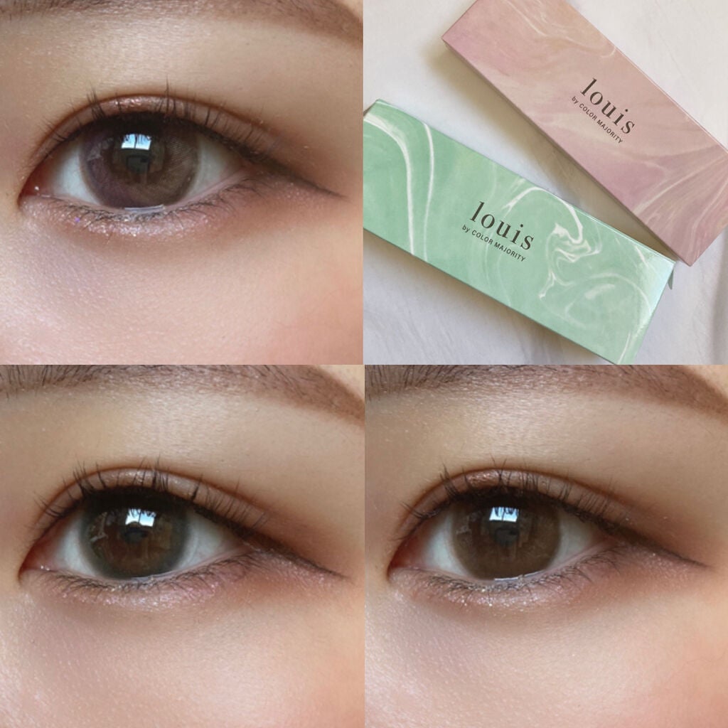 ルイ バイ カラーマジョリティー /louis by COLOR MAJORITY/カラーコンタクトレンズを使ったクチコミ(3枚目)