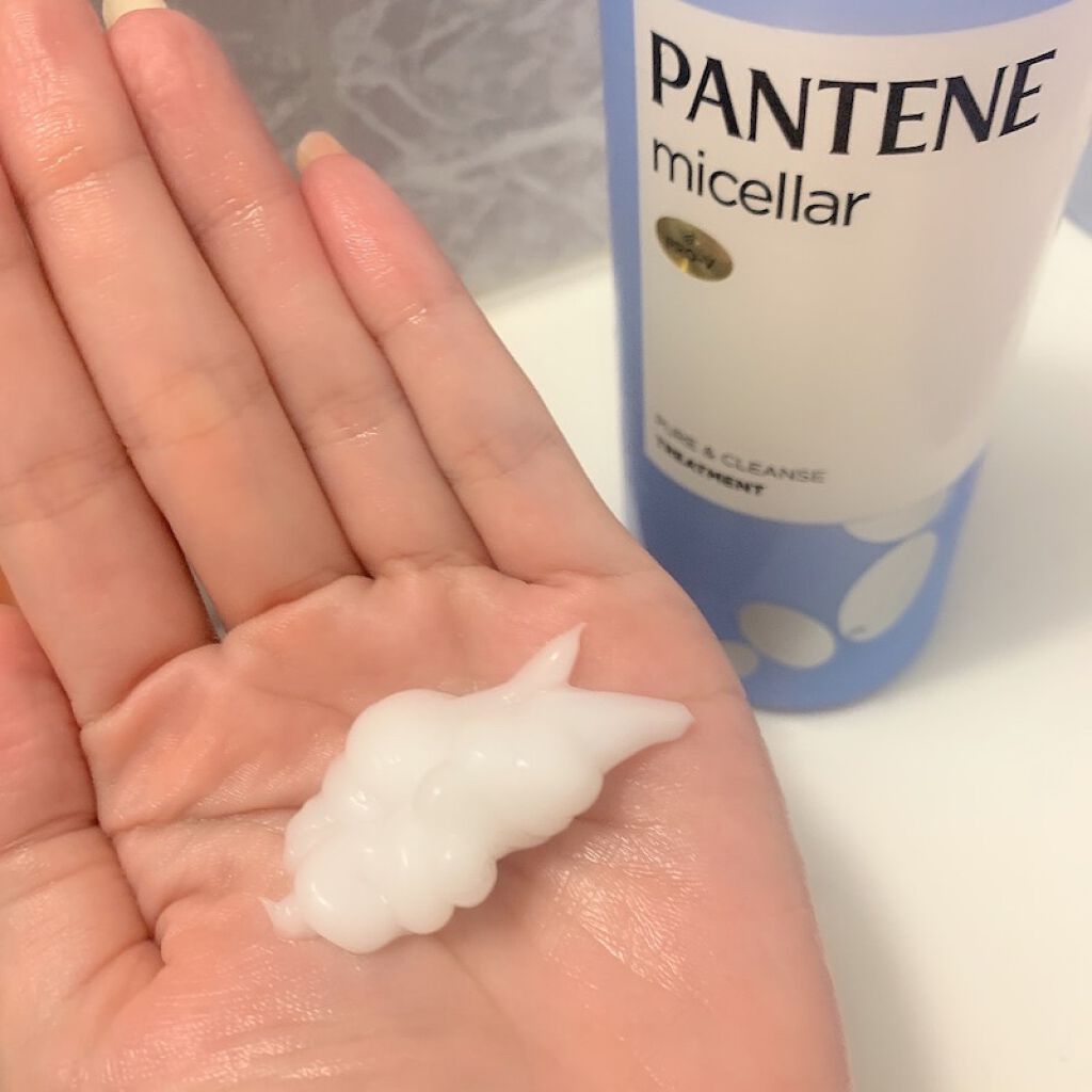 PRO-V ミセラー ピュア&クレンズ ノンシリコンシャンプー/トリートメント/パンテーン/市販シャンプーを使ったクチコミ(4枚目)