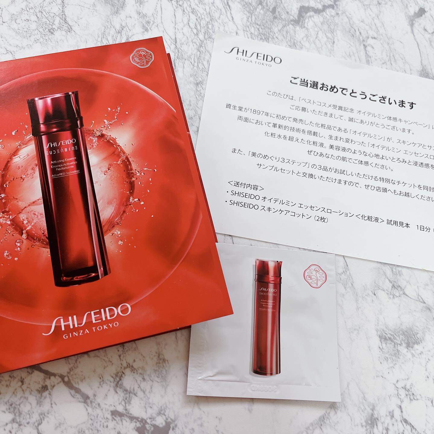 オイデルミン エッセンスローション/SHISEIDO/化粧水を使ったクチコミ（2枚目）