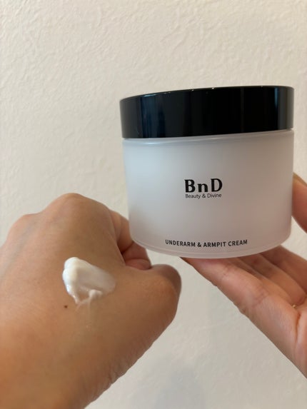 BnDアンダーアームクリーム(ボディクリーム)/BnD/デリケートゾーンケアを使ったクチコミ(3枚目)