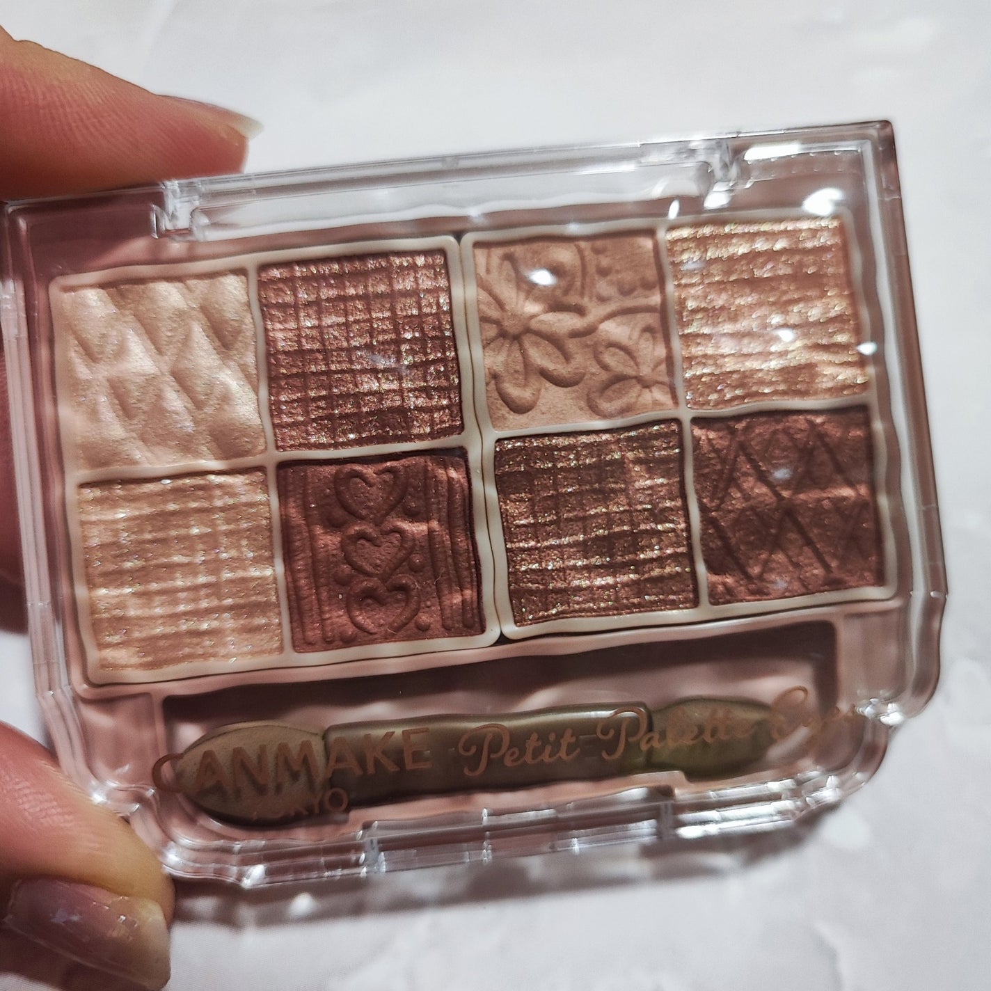 プティパレットアイズ/キャンメイク/パウダーアイシャドウを使ったクチコミ(1枚目)