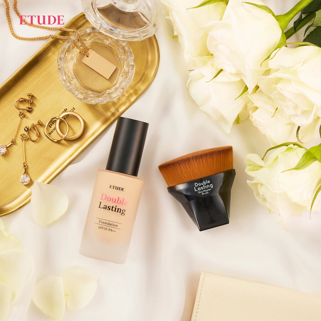 ダブルラスティング スキンマスターブラシ/ETUDE/メイクブラシを使ったクチコミ(1枚目)