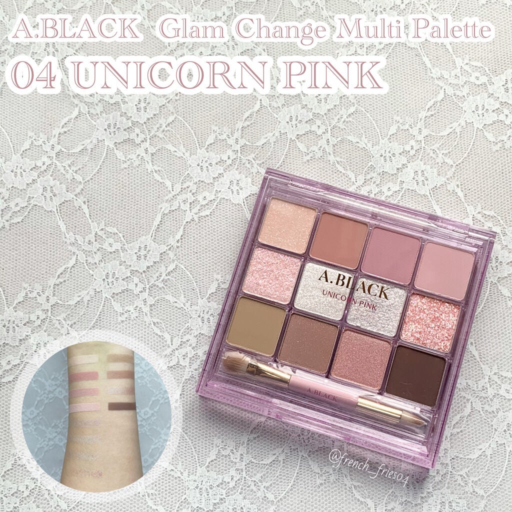 グラムチェンジマルチパレット/A.BLACK/マルチパレットを使ったクチコミ(1枚目)