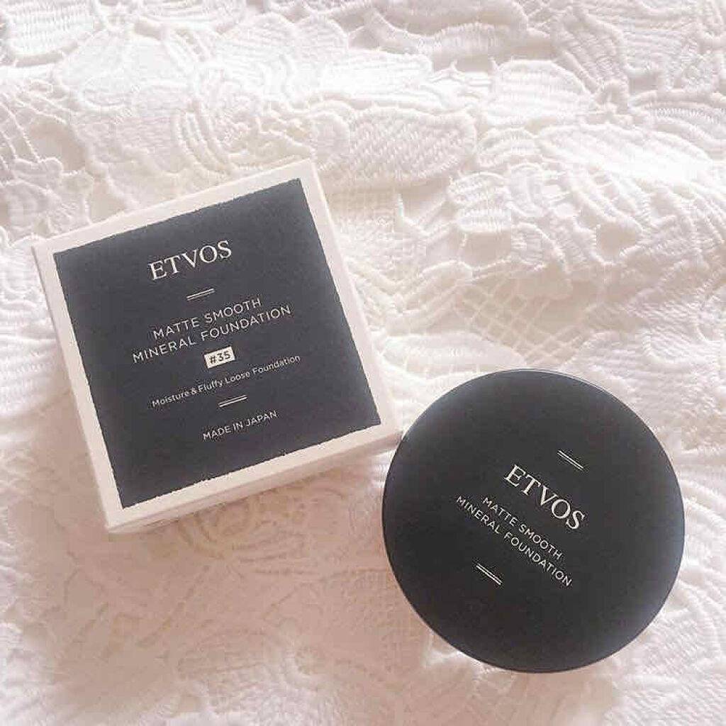 マットスムースミネラルファンデーション/エトヴォス/パウダーファンデーションを使ったクチコミ（1枚目）