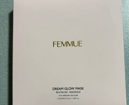 ドリームグロウマスク RR(透明感・キメ)/FEMMUE/シートマスク・パックを使ったクチコミ(1枚目)
