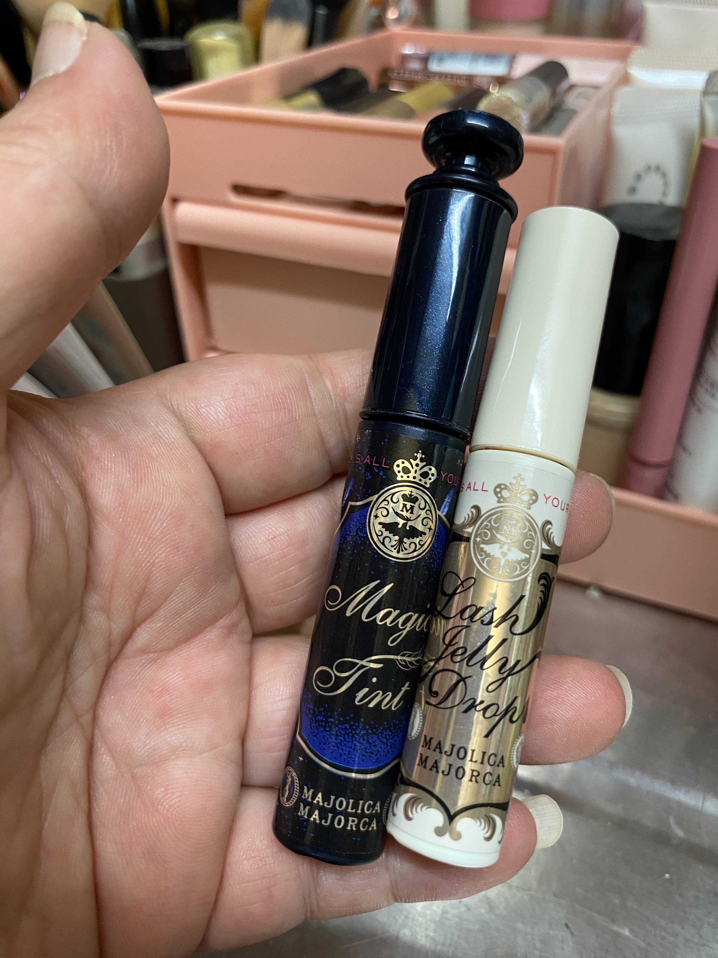 ラッシュジェリードロップ　ＥＸ/MAJOLICA MAJORCA/まつげ美容液を使ったクチコミ（1枚目）