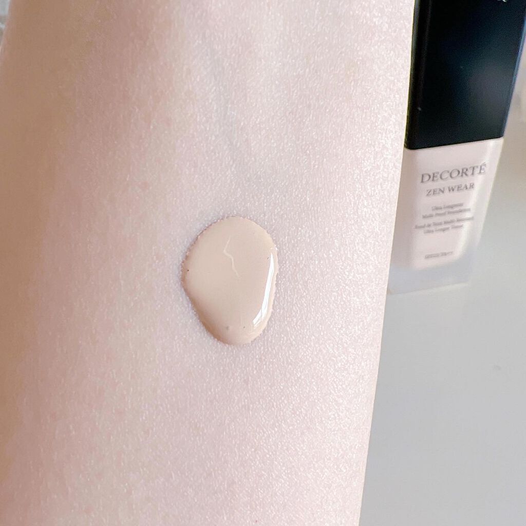 ゼン ウェア フルイド/DECORTÉ/リキッドファンデーションを使ったクチコミ（3枚目）