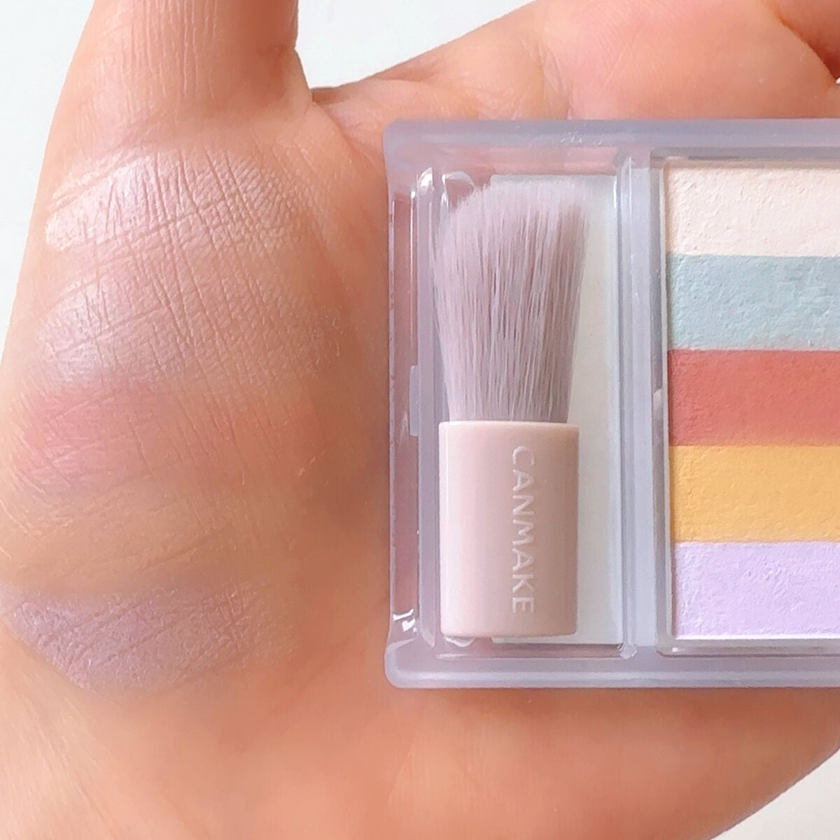 パステルヴェールコンシーラー/キャンメイク/パレットコンシーラーを使ったクチコミ(3枚目)