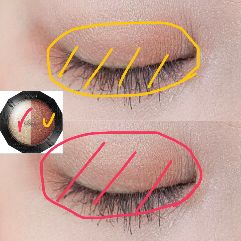 ダブルヴェール アイズ/Visée/アイシャドウパレットを使ったクチコミ(2枚目)