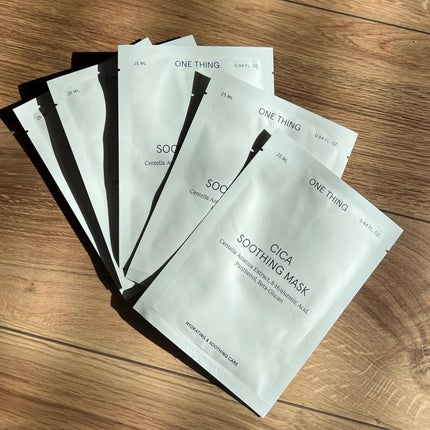 CICAスージングマスク/ONE THING/シートマスク・パックを使ったクチコミ(6枚目)
