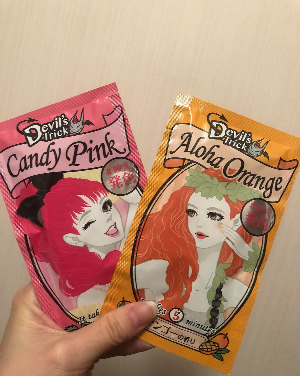 デビルズトリック/クイスクイス/ヘアカラーを使ったクチコミ(1枚目)