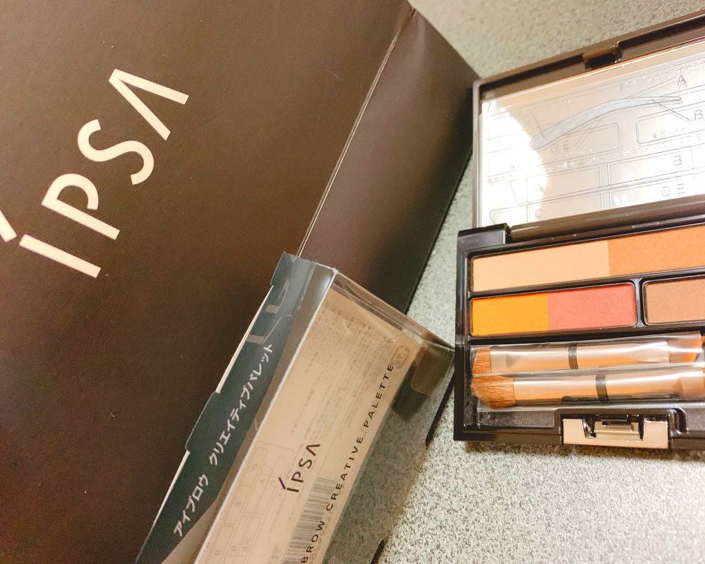 アイブロウ クリエイティブパレット/IPSA/パウダーアイブロウを使ったクチコミ(1枚目)
