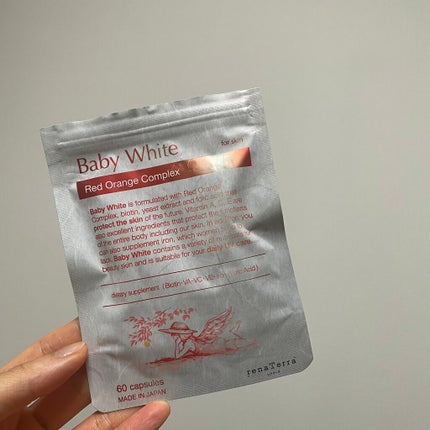 Baby White 60粒/renaTerra/美容サプリメントを使ったクチコミ(2枚目)