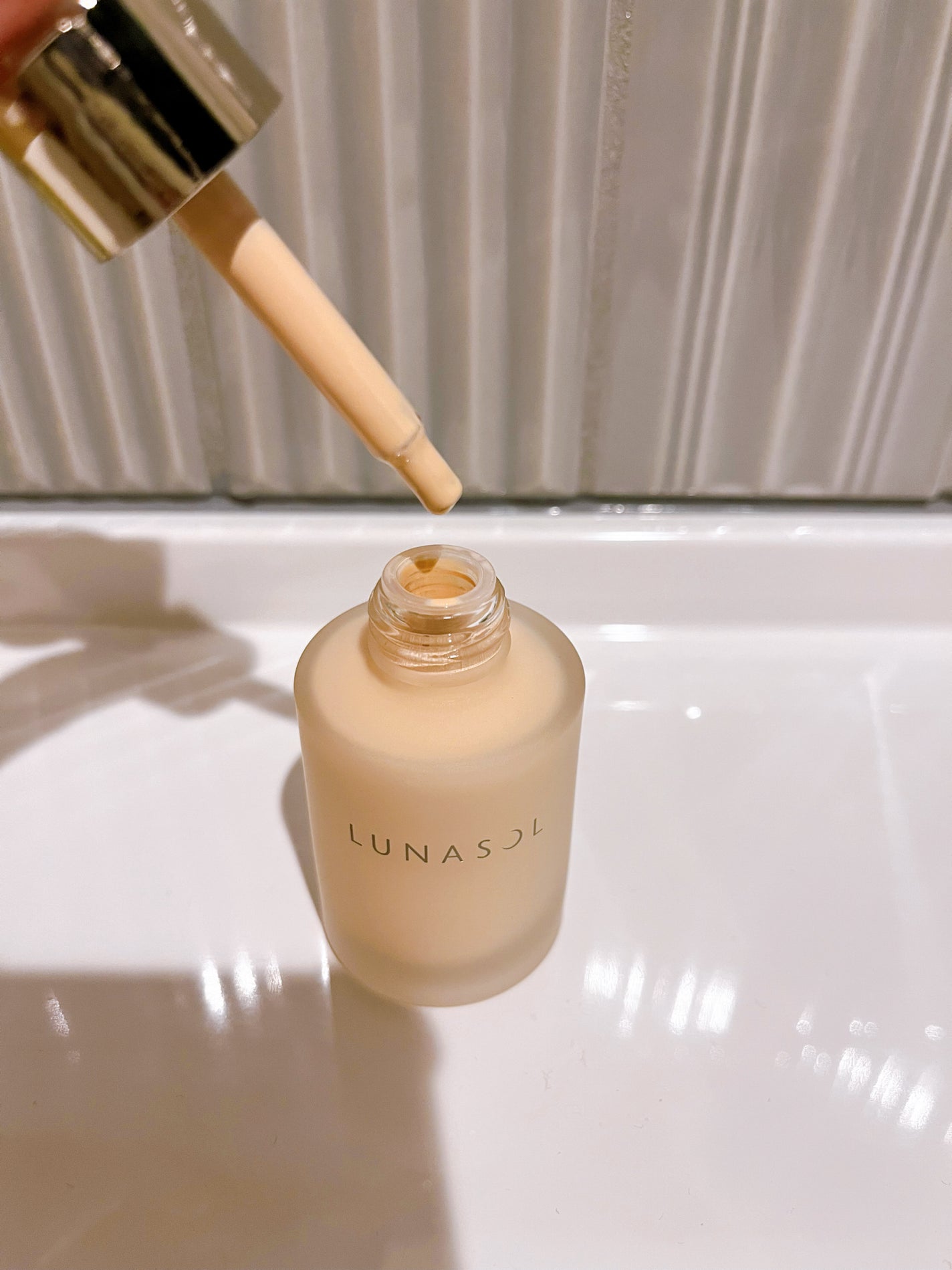 ルナソル カラーオイル セラム/LUNASOL/リキッドファンデーションを使ったクチコミ(2枚目)