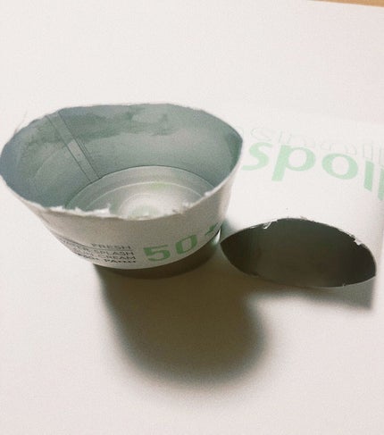 ウォータースプラッシュサンクリーム/espoir/日焼け止め・UVケアを使ったクチコミ(2枚目)