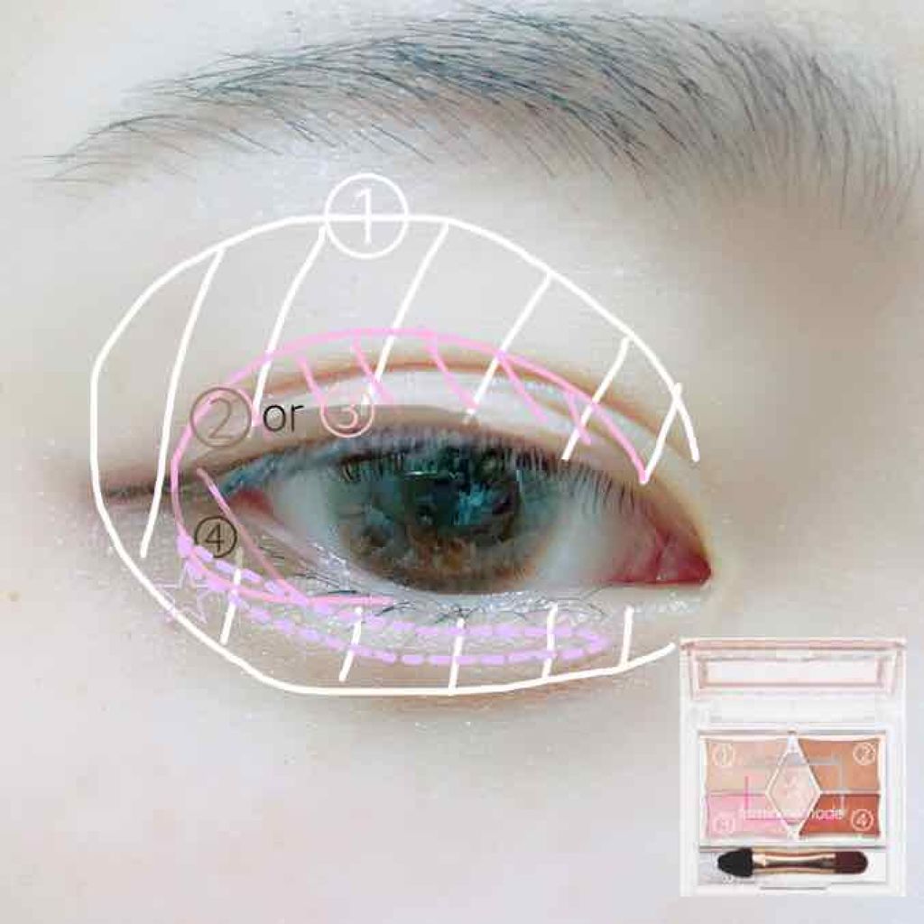 【旧品】パーフェクトスタイリストアイズ/キャンメイク/アイシャドウパレットを使ったクチコミ(3枚目)