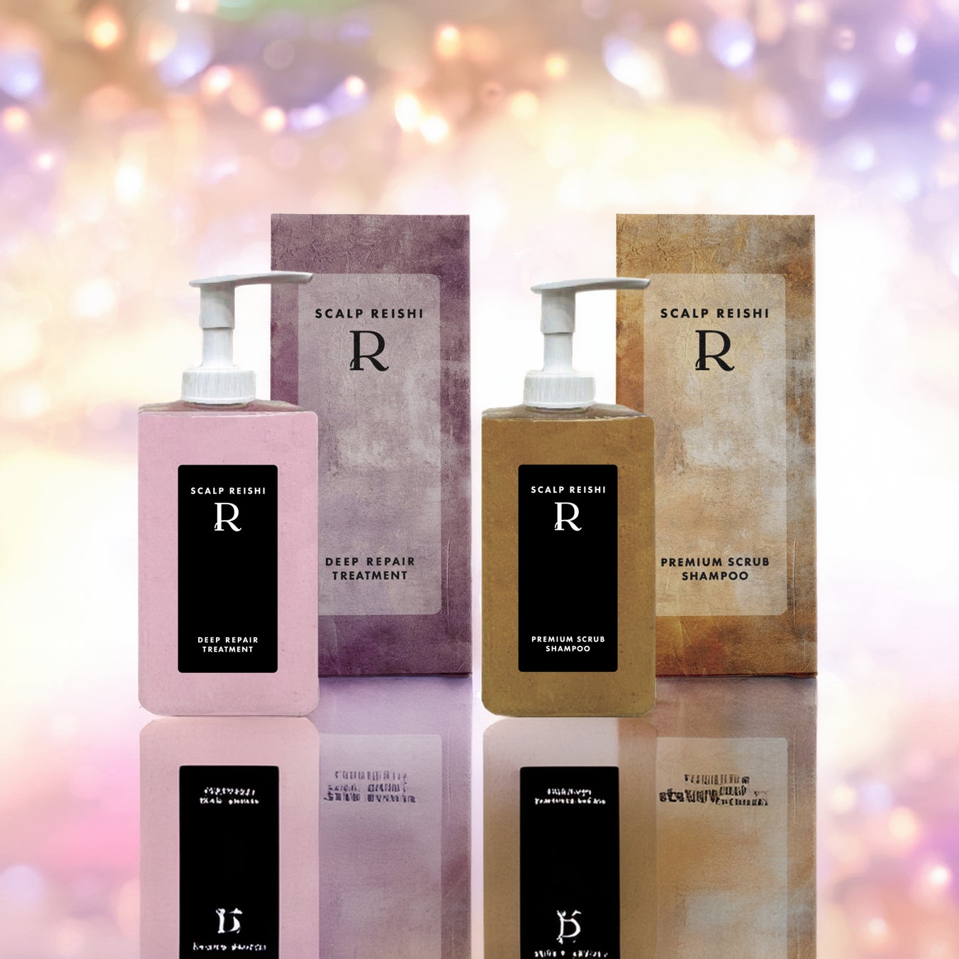 試してみた】スカルプ霊芝 R スクラブシャンプーセット ビズボランテの