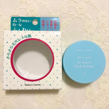 ゼロスポット CICA パクト/Today’s Cosme/プレストパウダーを使ったクチコミ(1枚目)
