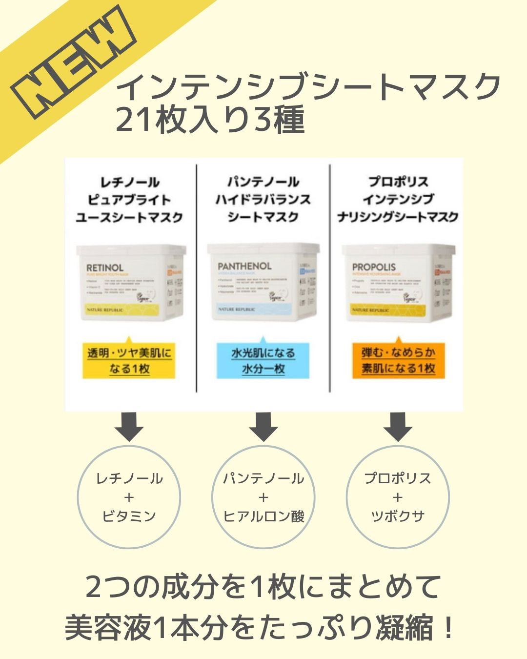 キューブマスク レチノール/ネイチャーリパブリック/シートマスク・パックを使ったクチコミ(2枚目)