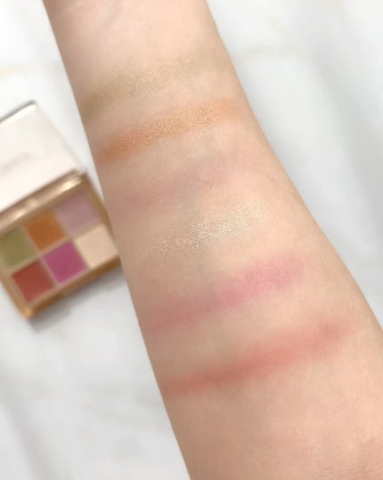 フーミー 時計回りパレット/WHOMEE/アイシャドウパレットを使ったクチコミ(6枚目)