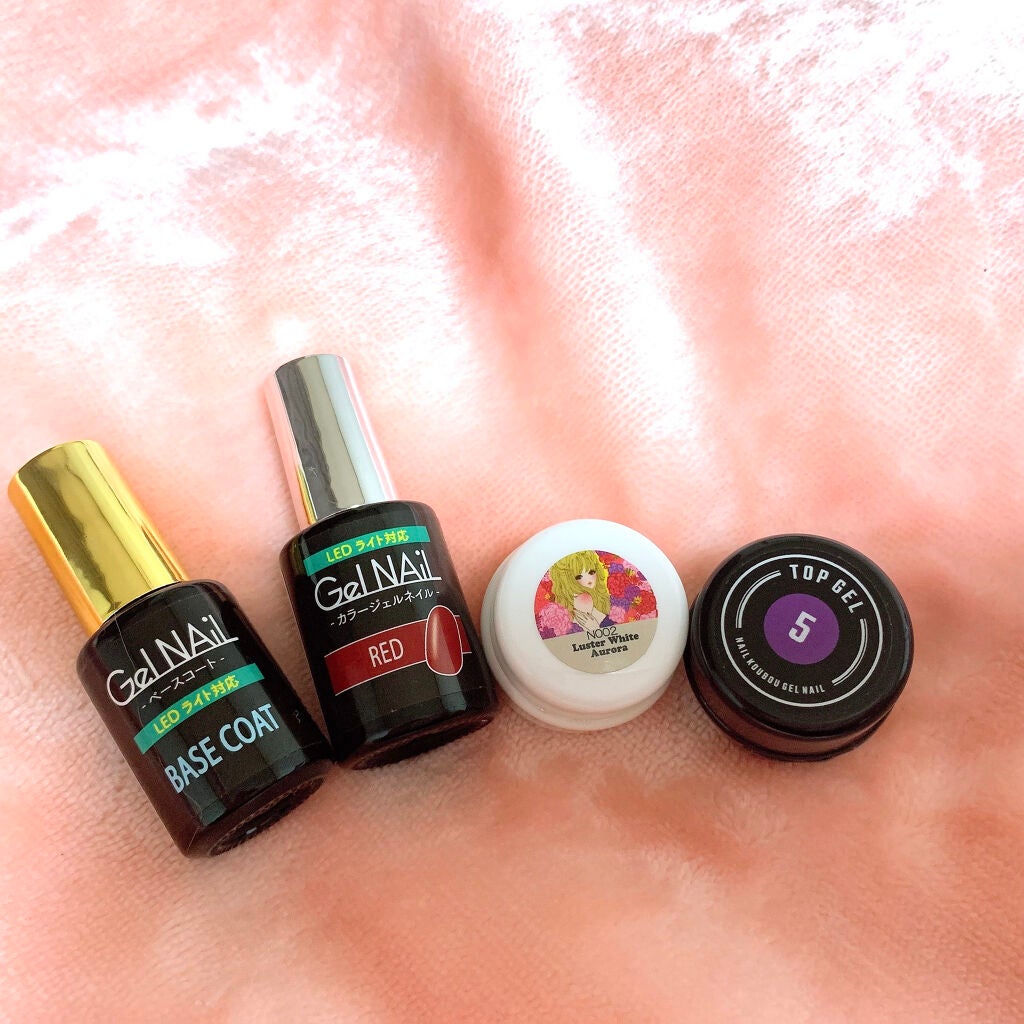 ネイル工房白パケカラージェル/ネイル工房/ジェルネイルを使ったクチコミ(2枚目)